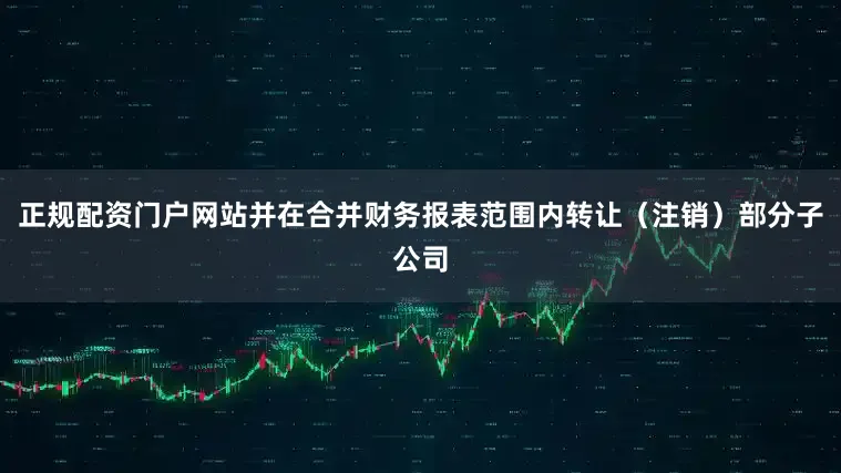 正规配资门户网站并在合并财务报表范围内转让（注销）部分子公司